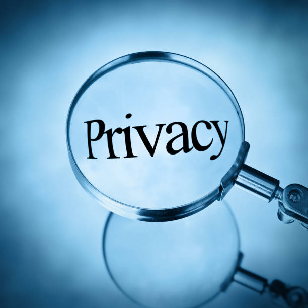 Privacy - stock photo